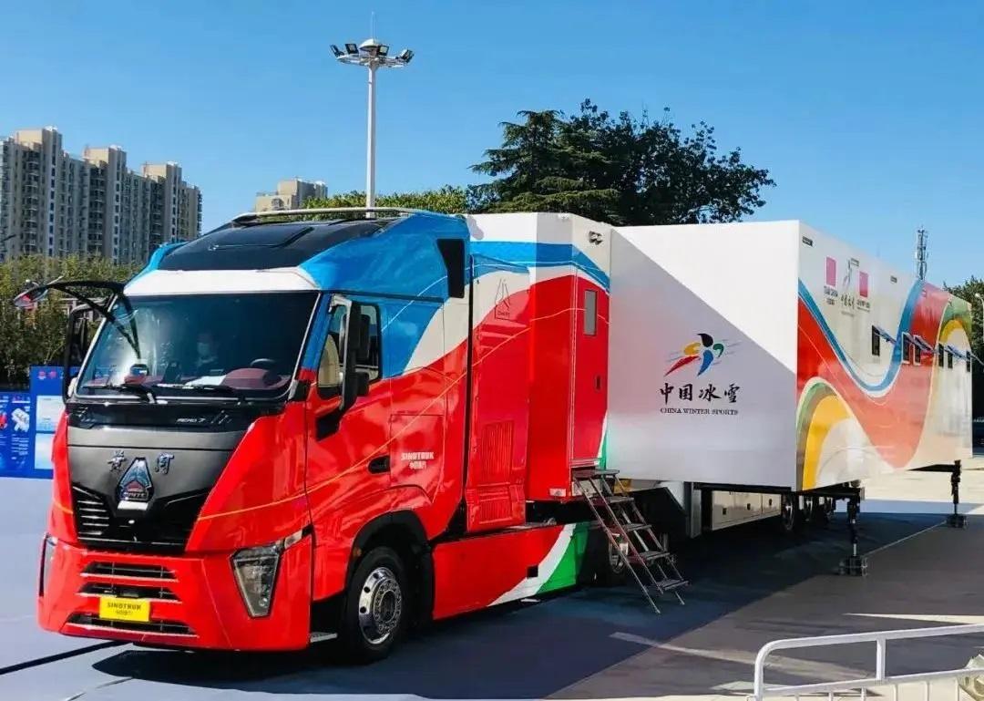 El primer camión de cera inteligente de nuestro país con derechos de propiedad intelectual independientes servirá oficialmente en los Juegos Olímpicos de Invierno de Beijing