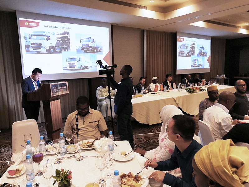SINOTRUK and TOGUNA successfully held a appreciation meeting to thank the people from all walks of life in Mali for their recognition and support of the SINOTRUK brand. And transporters are widely invited to visit the headquarter of SINOTRUK.