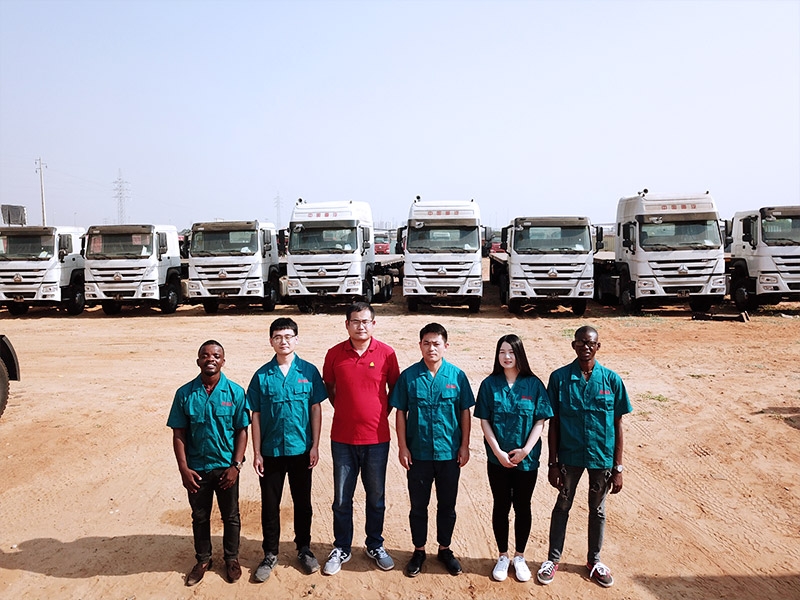 Factory team in Angola