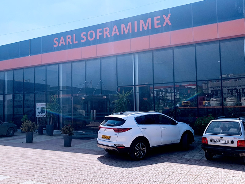 Salle d'exposition de SARL SOFRAMIMEX à Alger