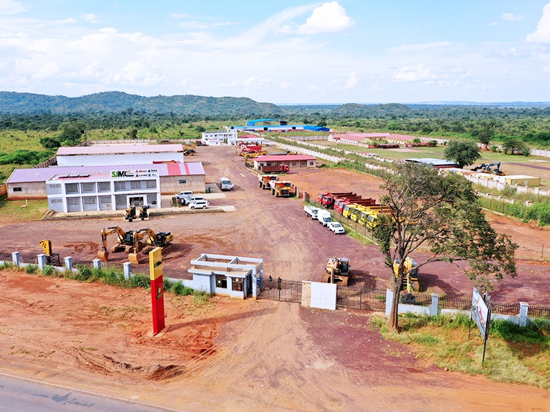 Yard of SMC in Lubumbashi