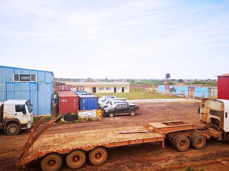 SPARE PARTS WAREHOUSE OF CONGOBEST IN LUBUMBASHI