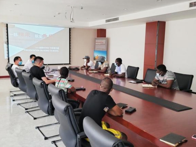 Sinotruk Ghana Office provides new product knowledge training for ZONDA's marketing staff