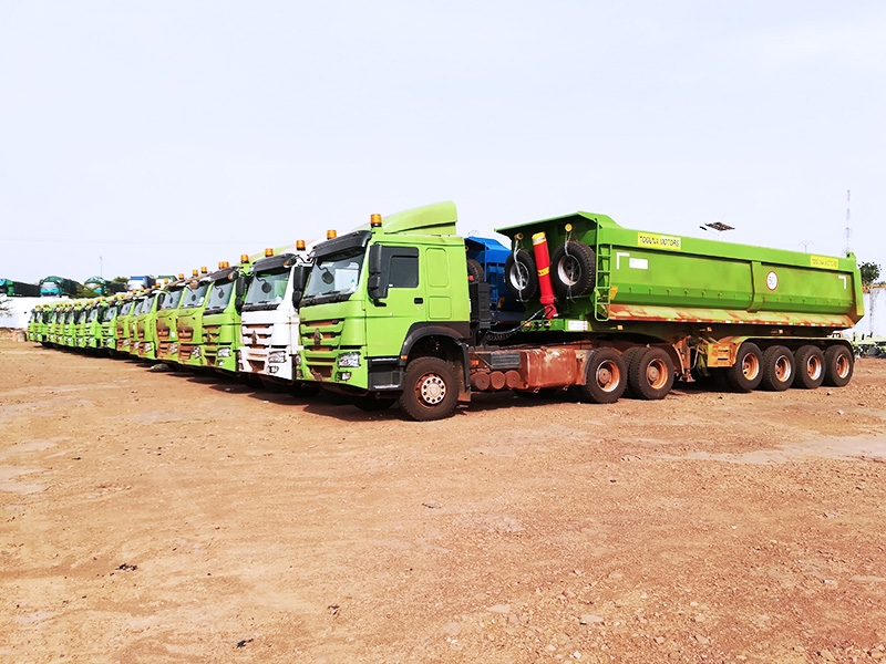 SINOTRUK's products have been improved and upgraded in accordance with current local regulations and road conditions, and have performed well and are sought after by the market and delivered to end users in batches.