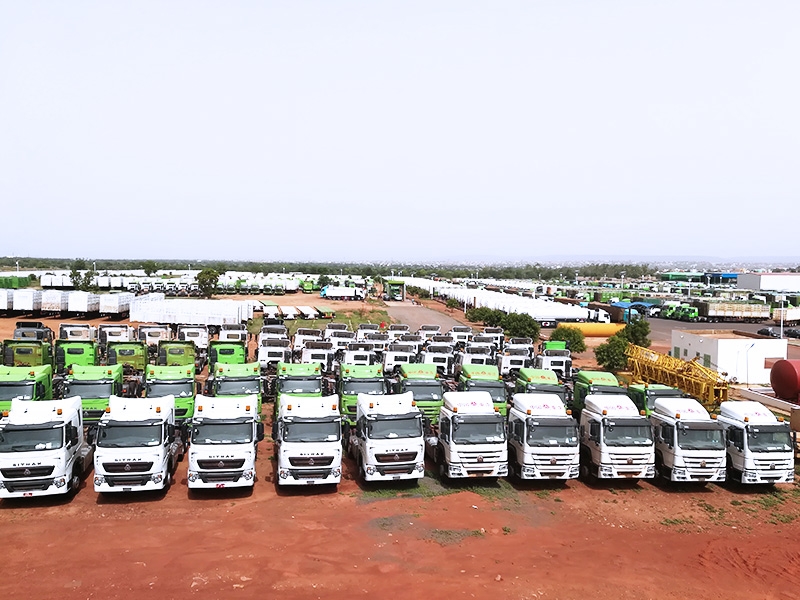 SINOTRUK's products have been improved and upgraded in accordance with current local regulations and road conditions, and have performed well and are sought after by the market and delivered to end users in batches.