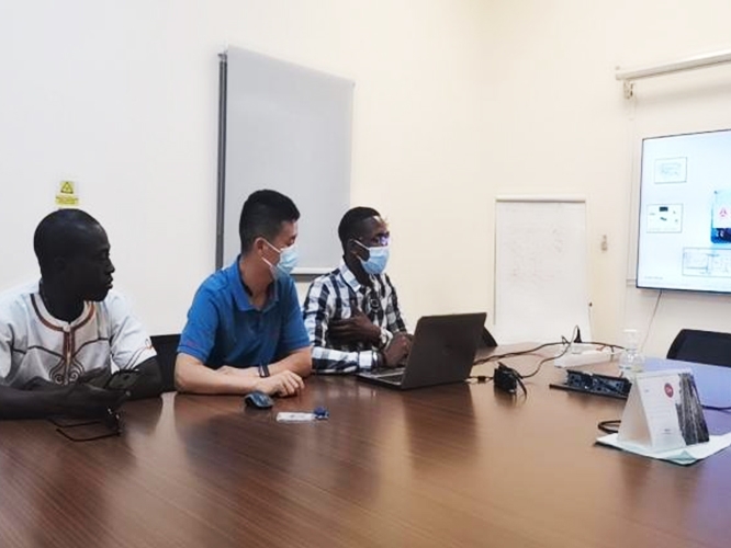 During the epidemic, SINOTRUK Mali Office and dealer TOGUNA MOTORS conducted two-week training for key customers in a synchronized offline and online manner.