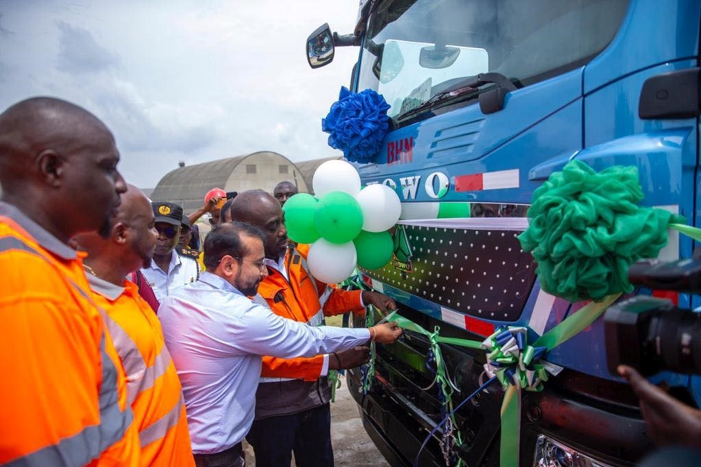 中国重汽在尼日利亚引领绿色电动卡车革命
