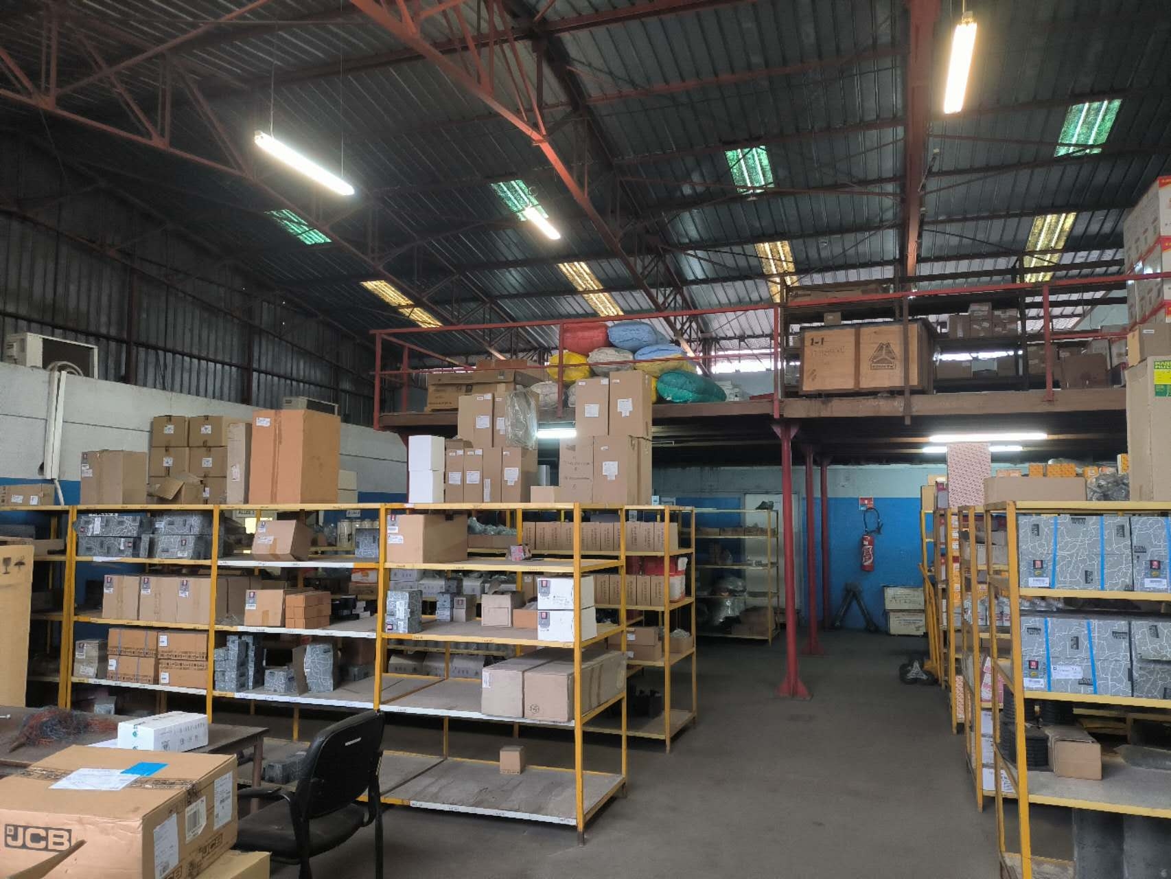 Spare parts warehouse of CFAO CONGO