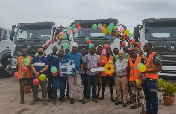 Доставка поставка 200 тягачей Нигерийской совместной компании