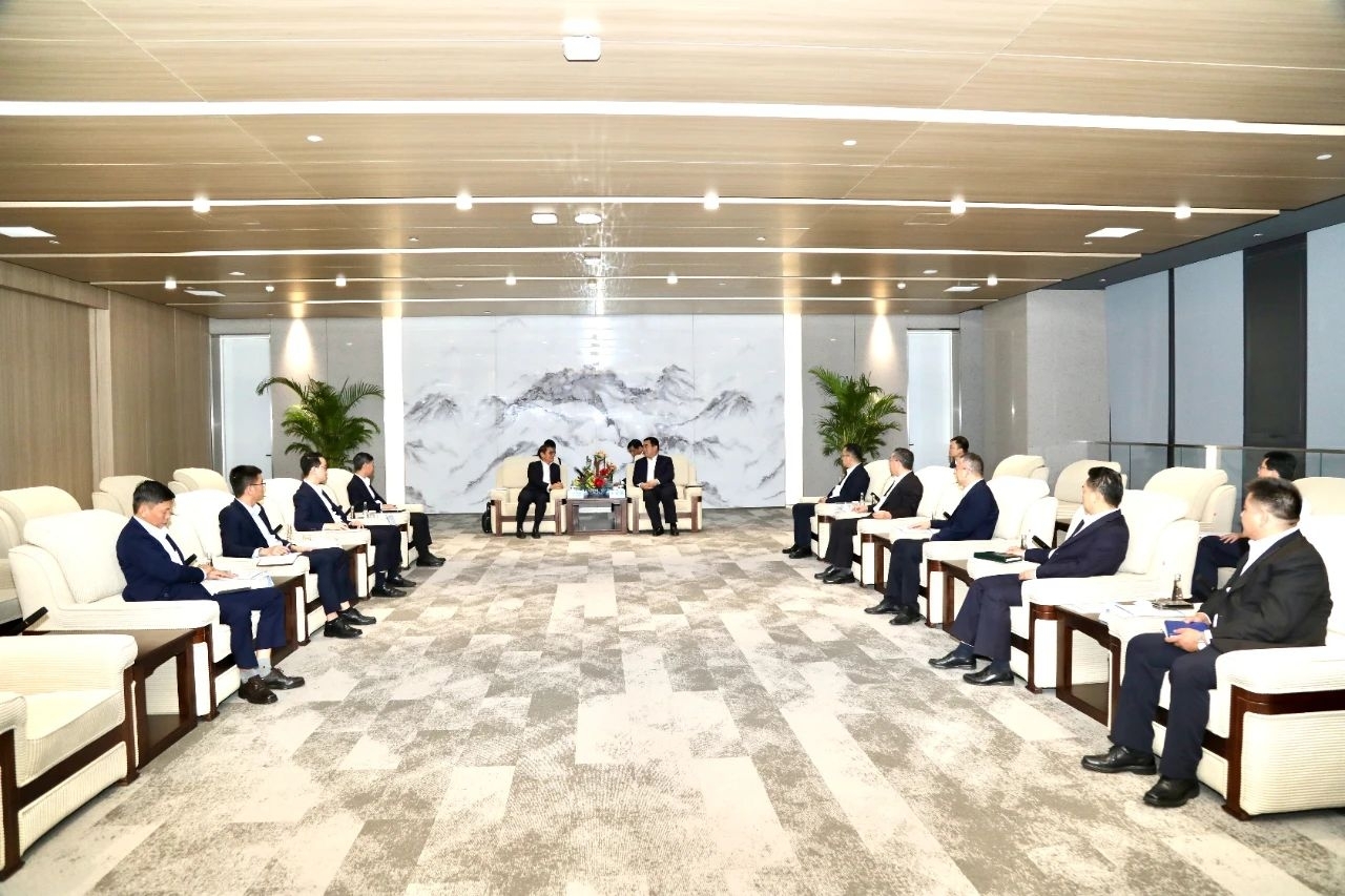 Man Shengang Met with Tran Ba Duong, Chairman of Vietnam's Truong Hai Group