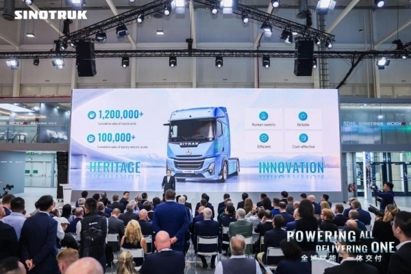 Hannover Day 1 | SINOTRUK Introduces a New Benchmark Solution for Efficient Electrified Transport