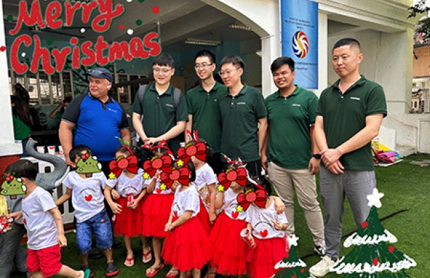 SINOTRUK celebró un evento benéfico navideño en Filipinas